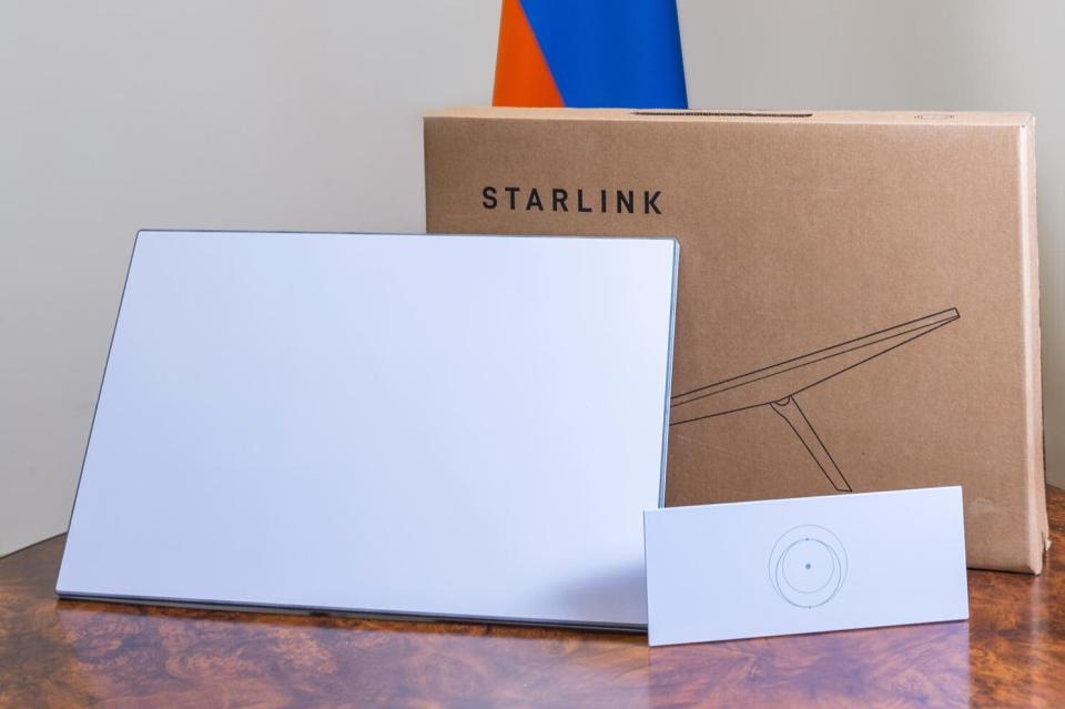 В Армению поступила партия из 100 новых терминалов Starlink