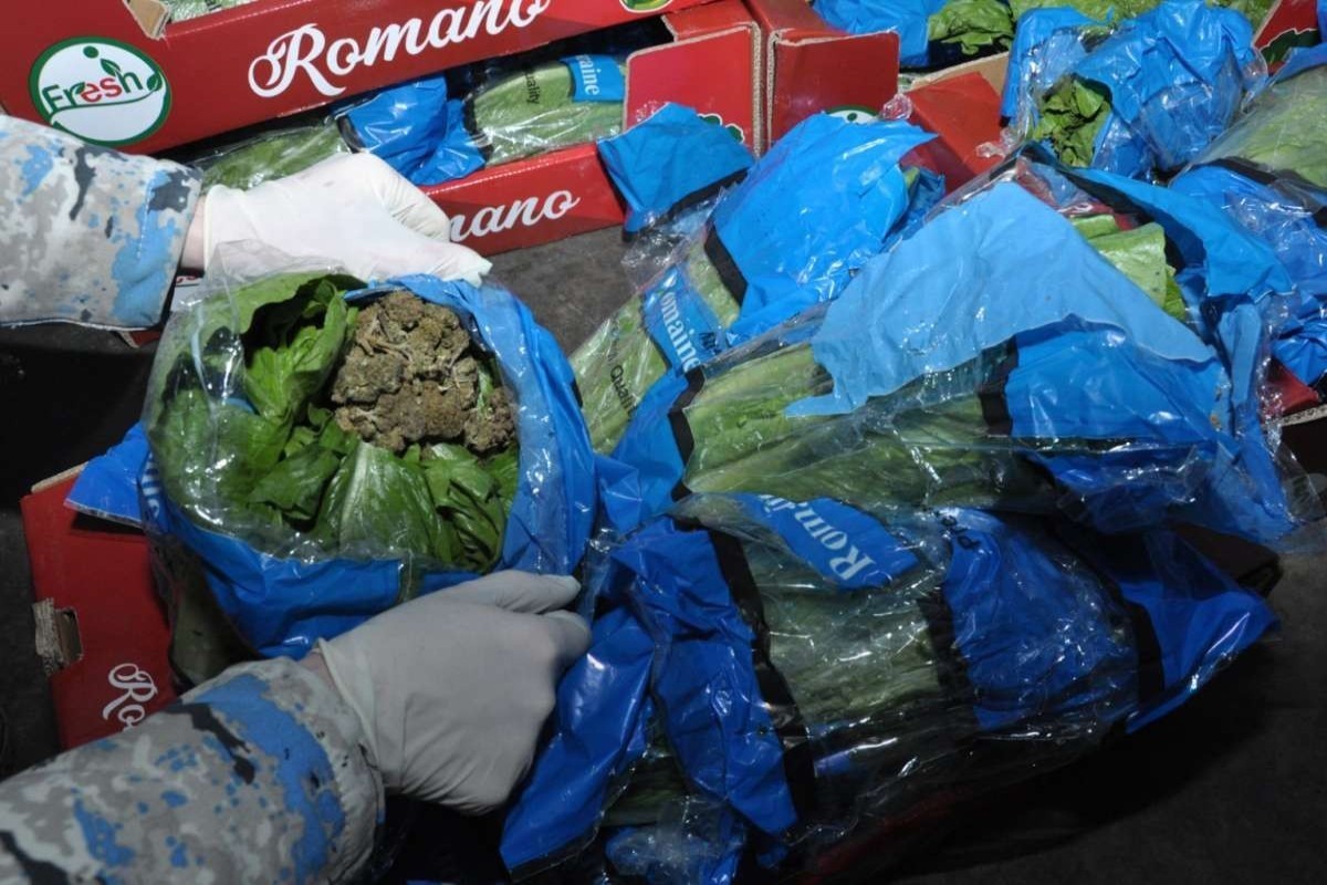 В Азербайджане на таможенном посту «Билясувар» обнаружено и изъято более 56 кг наркотиков