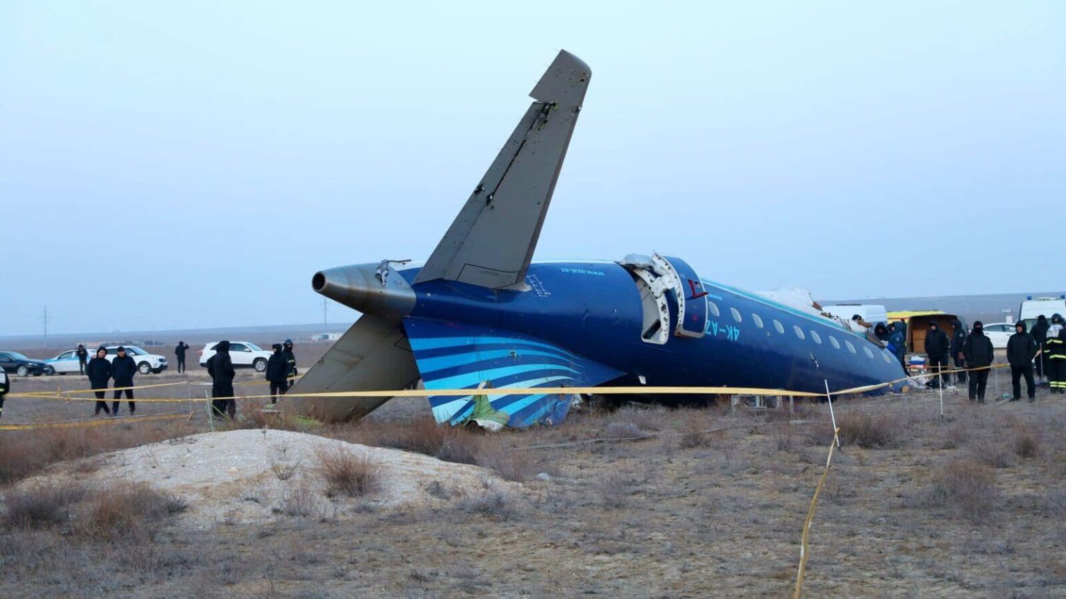 AZAL о сроках расследования крушения самолёта в Казахстане