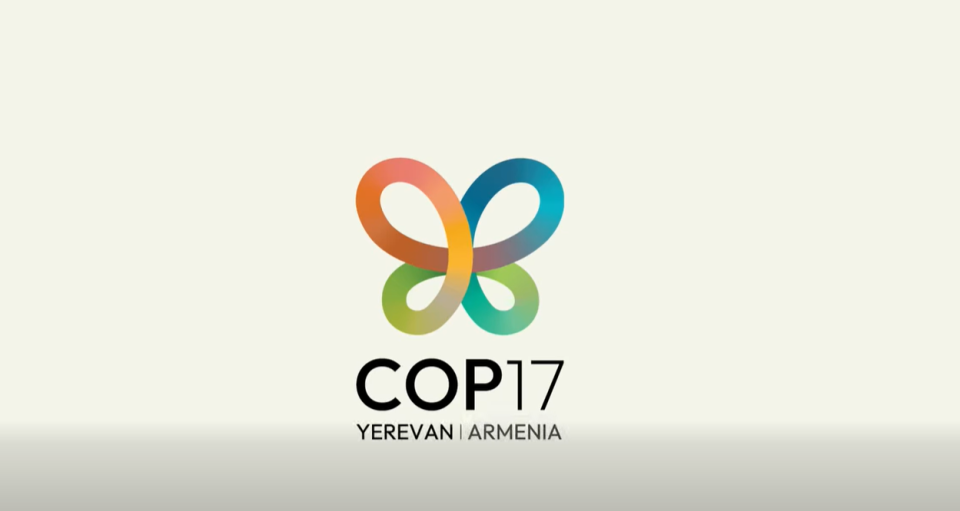 Министерство окружающей среды Армении представило официальный логотип COP17