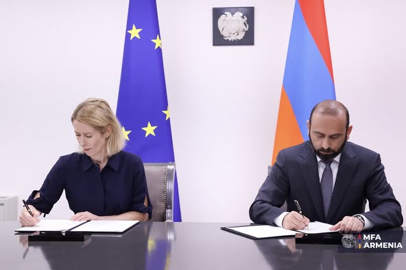 Подписан документ, определяющий рамки участия Армении в действиях Европейского союза по антикризисному управлению
