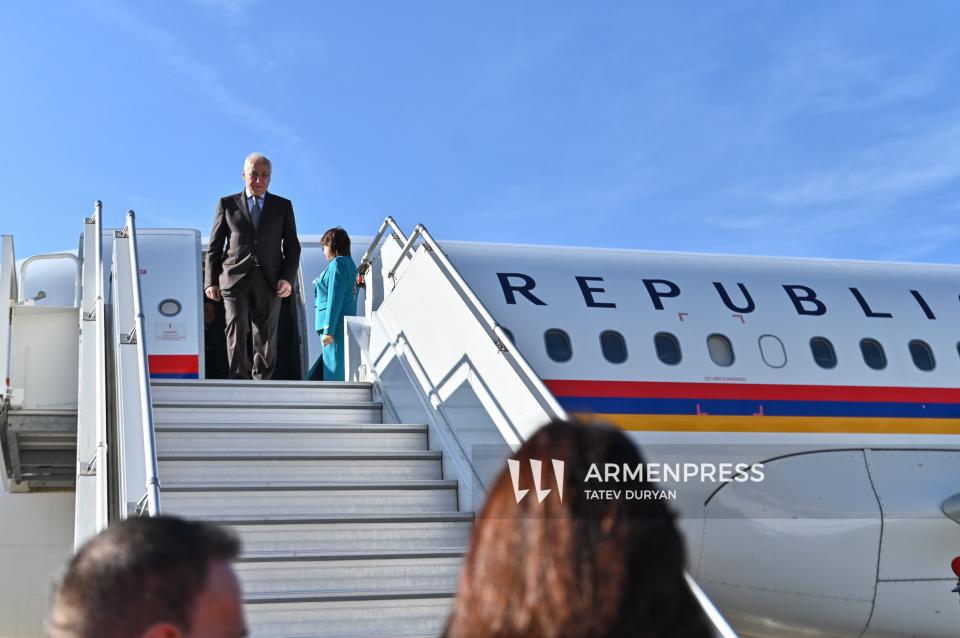 Президент Армении прибыл в Грузию с официальным визитом