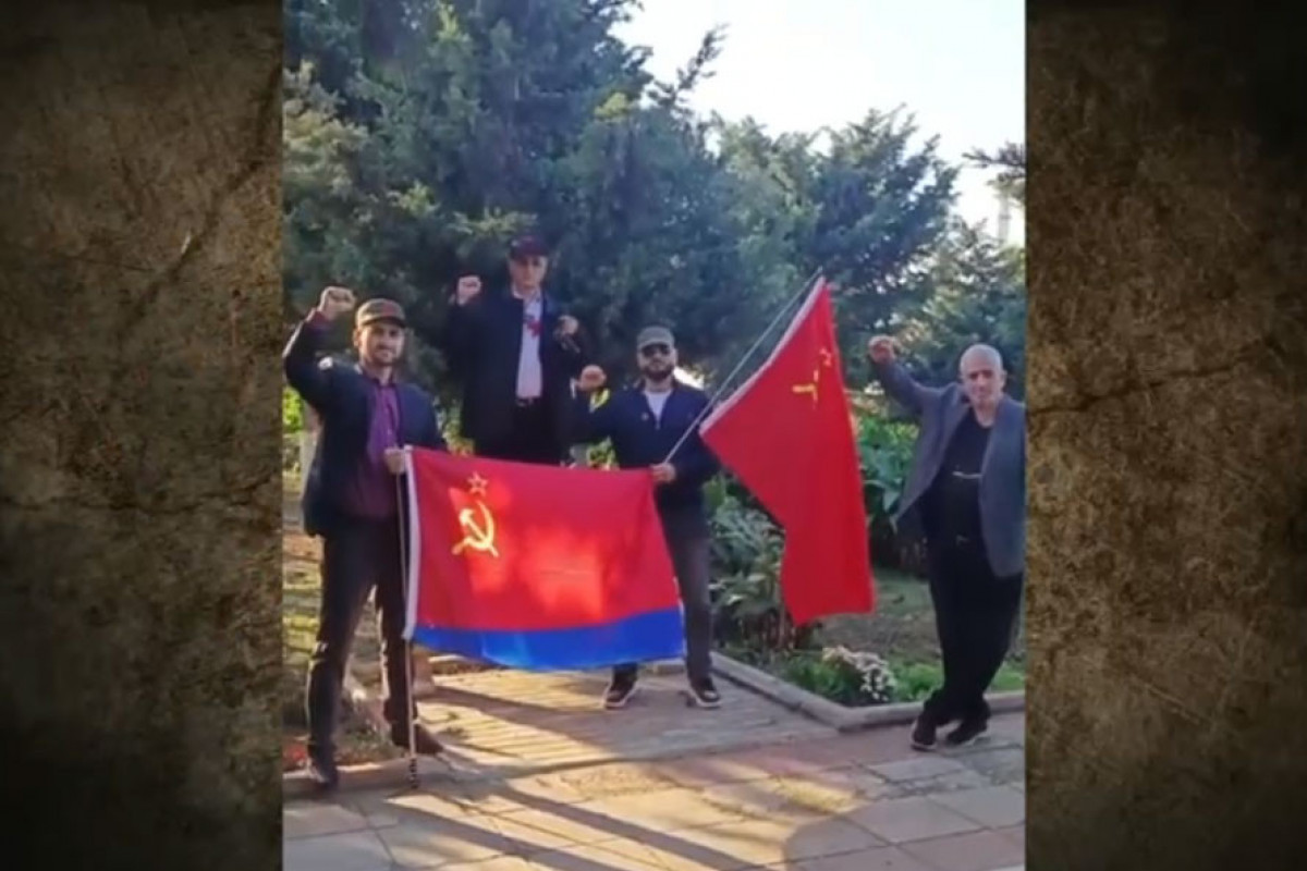 Арестованы лица, размахивавшие флагами СССР в Баку