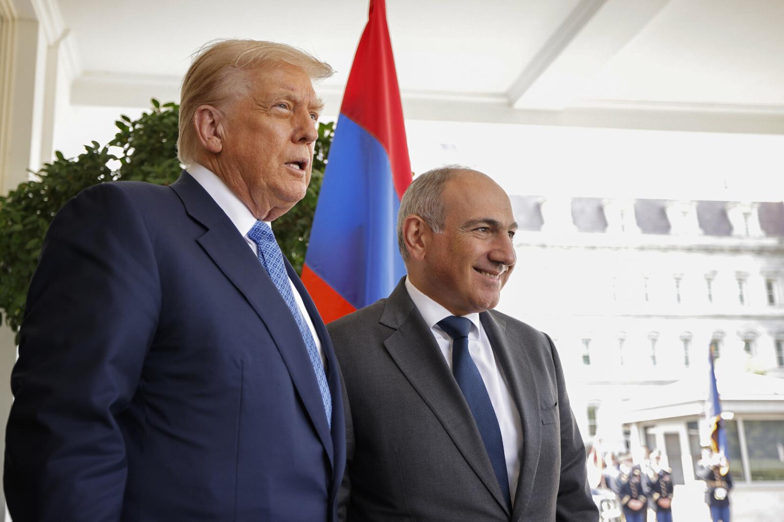 Дональд Трамп направил Николу Пашиняну письмо с выражением благодарности