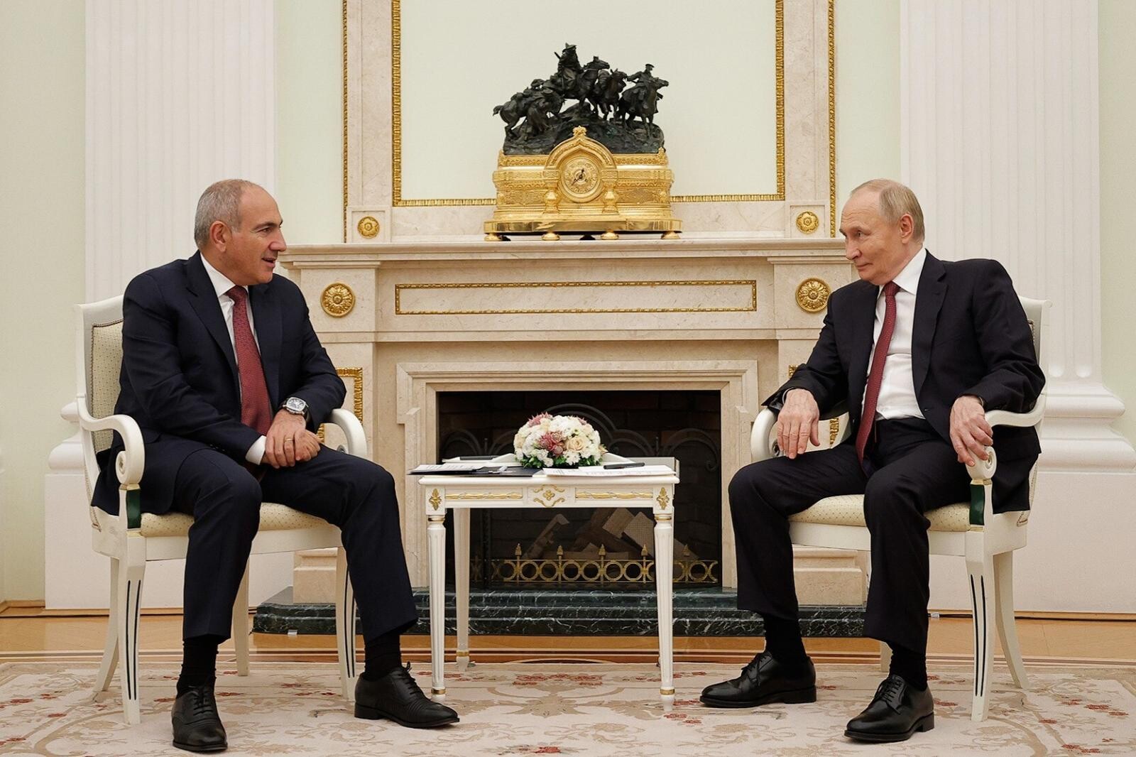 В Санкт-Петербурге состоится встреча Пашинян-Путин