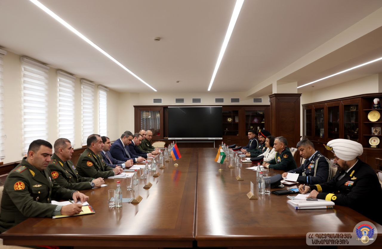 Армения готова продолжить военно-техническое сотрудничество с Индией
