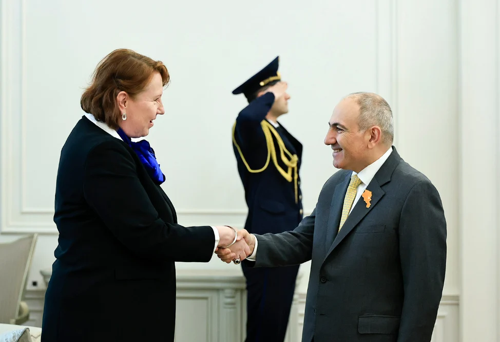 Пашинян принял новую главу миссии ЕС в Армении, обсудив сотрудничество и региональную стабильность