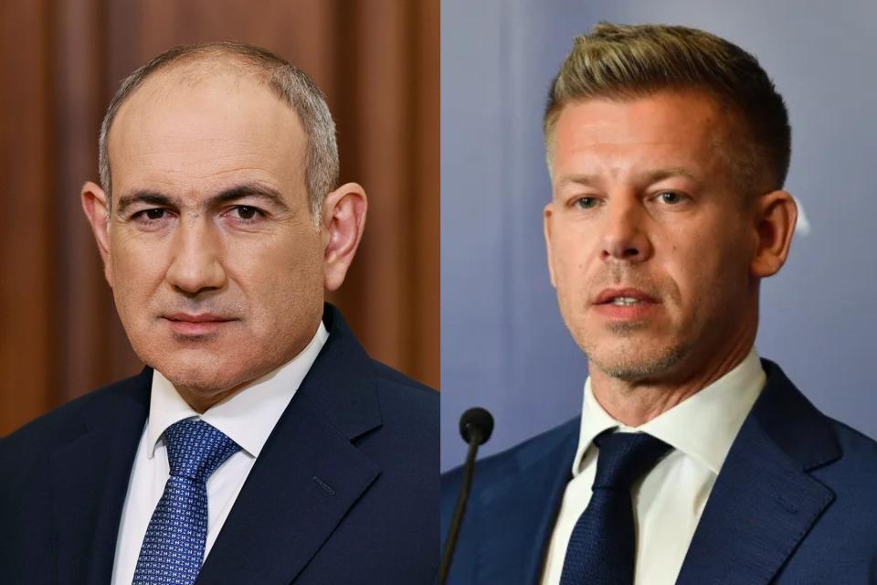 Никол Пашинян поздравил Петера Мадьяра с победой на парламентских выборах в Венгрии