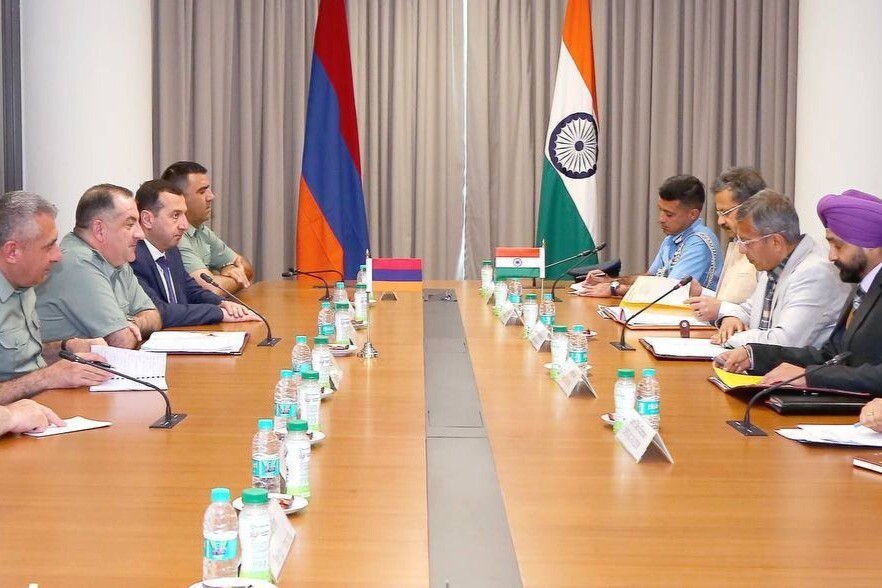 Армения и Индия обсудили вопросы сотрудничества в оборонной сфере