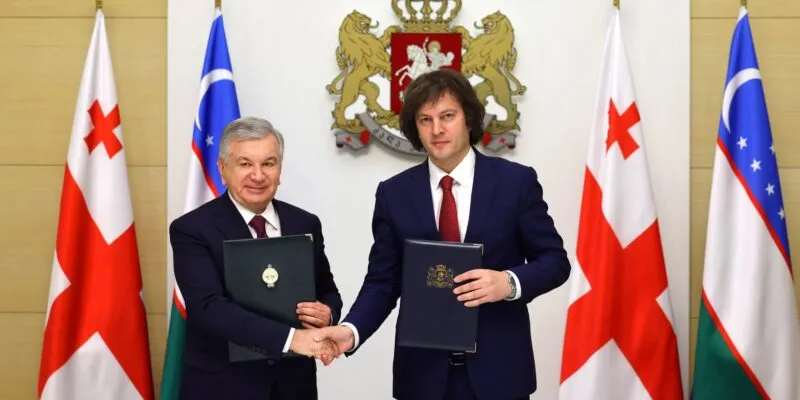 Грузия и Узбекистан подписали документ о стратегическом партнерстве