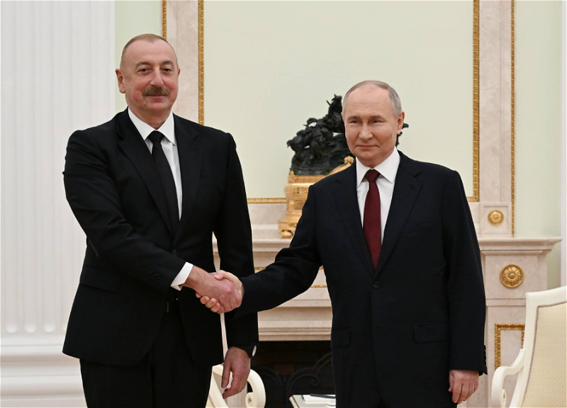 Состоялся телефонный разговор президентов Азербайджана и России