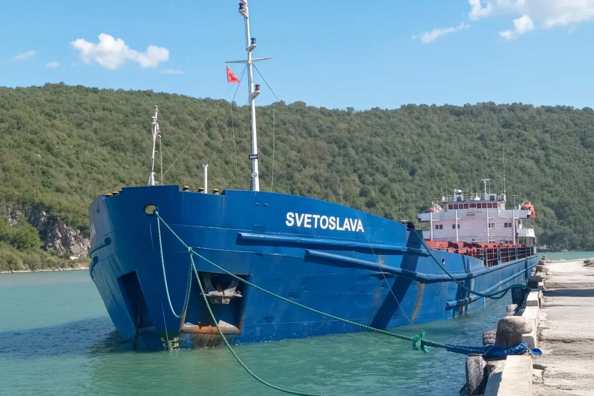 В Черном море затонул сухогруз с азербайджанскими моряками на борту
